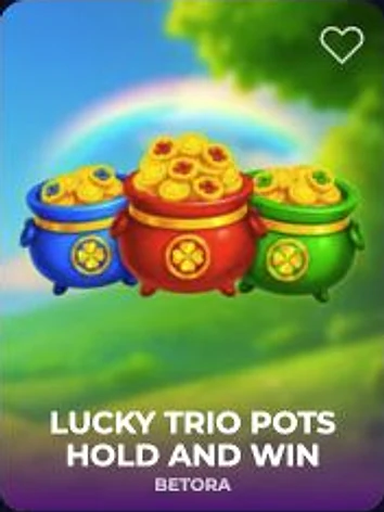 Lucky Trio Pots Hold and Win